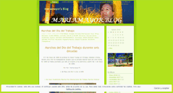 Desktop Screenshot of mariamayor.wordpress.com
