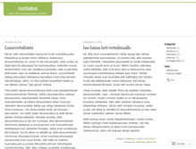 Tablet Screenshot of hetilaina.wordpress.com
