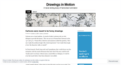 Desktop Screenshot of drawingsinmotion.wordpress.com