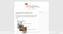 Desktop Screenshot of imaginetilecompany.wordpress.com