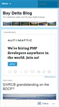 Mobile Screenshot of baydelta.wordpress.com