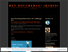 Tablet Screenshot of heydouchebag.wordpress.com