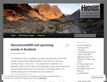 Tablet Screenshot of hamstercottages.wordpress.com