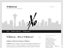 Tablet Screenshot of 10incbellevue.wordpress.com