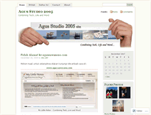 Tablet Screenshot of agushalul.wordpress.com