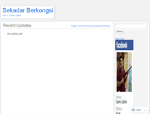 Tablet Screenshot of ahmadfahmie.wordpress.com