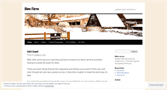 Desktop Screenshot of hamfarm.wordpress.com