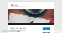 Desktop Screenshot of jilihywyro.wordpress.com