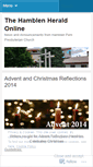 Mobile Screenshot of hamblenpres.wordpress.com