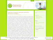 Tablet Screenshot of elementonutricional.wordpress.com