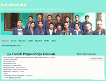 Tablet Screenshot of bocahsastra.wordpress.com