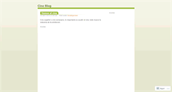 Desktop Screenshot of cine.wordpress.com
