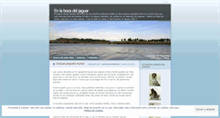 Desktop Screenshot of enlabocadeljaguar.wordpress.com
