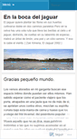 Mobile Screenshot of enlabocadeljaguar.wordpress.com