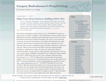 Tablet Screenshot of gregorybodenhamer.wordpress.com