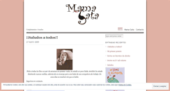 Desktop Screenshot of mamagata.wordpress.com