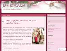 Tablet Screenshot of jameswarn.wordpress.com