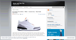 Desktop Screenshot of kickscity.wordpress.com