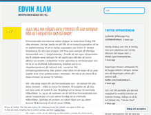 Tablet Screenshot of edvinalam.wordpress.com