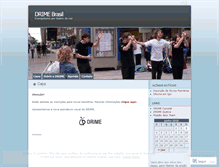 Tablet Screenshot of drimebrasil.wordpress.com