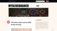 Desktop Screenshot of myolivebranch.wordpress.com