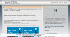 Desktop Screenshot of manuknkra.wordpress.com