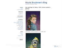 Tablet Screenshot of nbruckman.wordpress.com