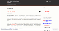 Desktop Screenshot of obatherbaldiareacemaxs.wordpress.com