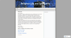 Desktop Screenshot of ccreligiouslife.wordpress.com
