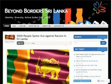 Tablet Screenshot of beyondborders.wordpress.com