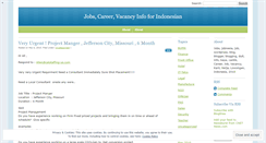 Desktop Screenshot of jobnesia.wordpress.com