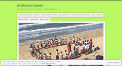 Desktop Screenshot of madamoramora.wordpress.com