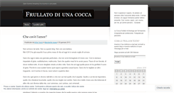 Desktop Screenshot of frullatodiunacocca.wordpress.com