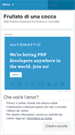 Mobile Screenshot of frullatodiunacocca.wordpress.com