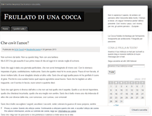 Tablet Screenshot of frullatodiunacocca.wordpress.com