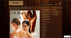 Desktop Screenshot of cbryder.wordpress.com