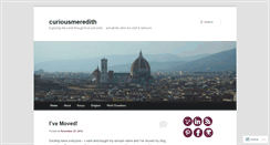 Desktop Screenshot of curiousmeredith.wordpress.com