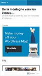 Mobile Screenshot of delamontagneauxetoiles.wordpress.com