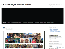 Tablet Screenshot of delamontagneauxetoiles.wordpress.com