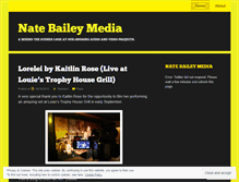 Tablet Screenshot of natebaileymedia.wordpress.com