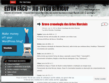 Tablet Screenshot of eltonfaco.wordpress.com