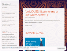 Tablet Screenshot of elliewrites2.wordpress.com