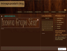 Tablet Screenshot of inovagrupostar.wordpress.com