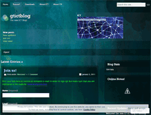 Tablet Screenshot of gtictblog.wordpress.com