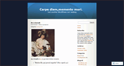 Desktop Screenshot of claudiastocker.wordpress.com