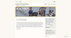 Desktop Screenshot of cybexintl.wordpress.com