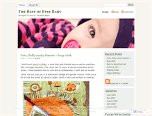 Tablet Screenshot of etsybaby.wordpress.com