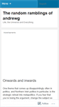 Mobile Screenshot of andrewg.wordpress.com