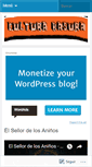 Mobile Screenshot of culturabasura.wordpress.com