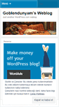 Mobile Screenshot of goblendunyam.wordpress.com